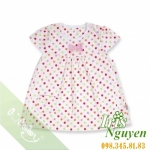 Áo chữ A tay ngắn trắng Lullaby