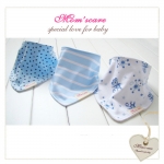 Khăn tam giác Mom's care 38x16cm (set 3 chiếc)